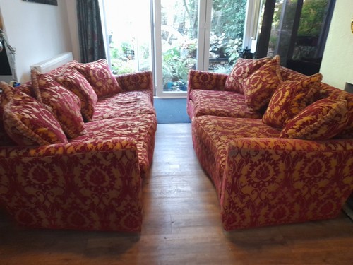 Duresta seater sofa x2 - duresta,