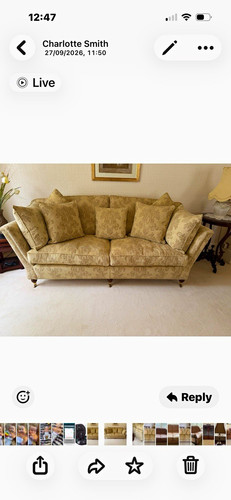 Duresta lansdowne 3 seater - &,