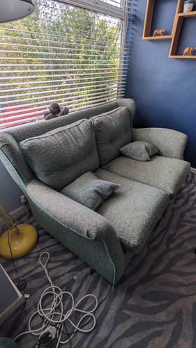 Duresta sofa green designed - sofa,,