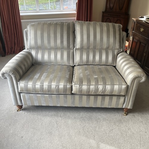 Duresta grey striped - grey, fabric