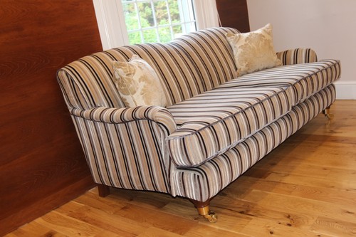 Bespoke seater velvet sofa - 3,